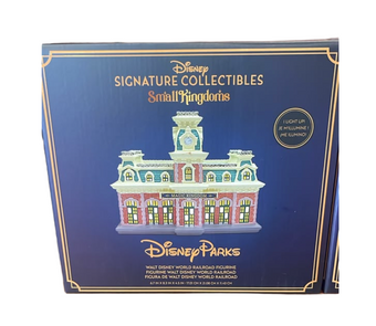 Disney Parks Walt Disney World Railroad Main Street Train Station Figurine New