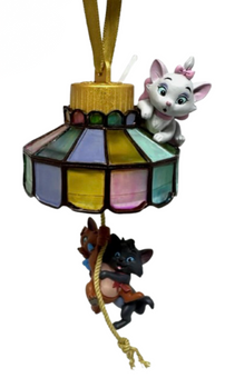 Disney Parks The Aristocats Marie Light UP Sketchbook Christmas Ornament New Tag