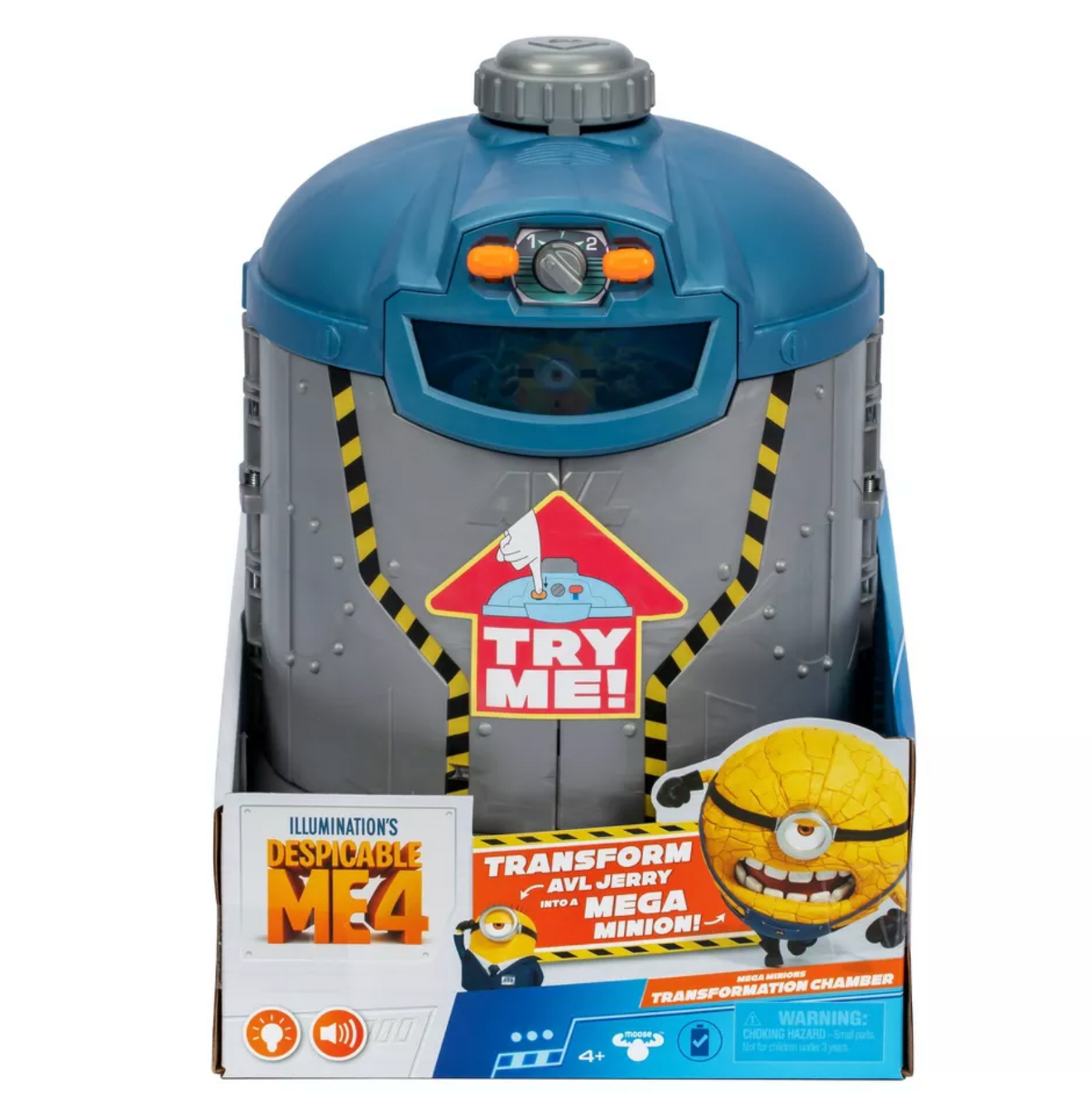 Despicable Me 4 Mega Minions Transformation Chamber Playset New with Box