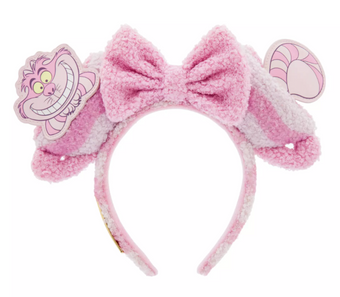 Disney Parks Cheshire Cat Loungefly Ear Headband Alice Wonderland New With Tag