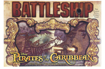 Disney Parks Theme Park Edition Pirates of the Caribbean Battleship Game New