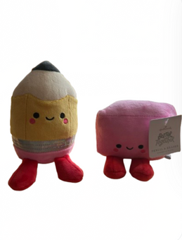 Hallmark Better Together Pencil and Eraser Magnetic Plush New with Tag
