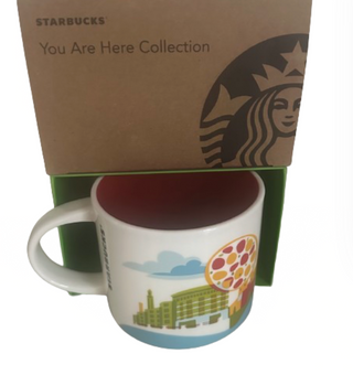 Starbucks You Are Here Bari Italy Ceramic Coffee Rare Mug New with Box