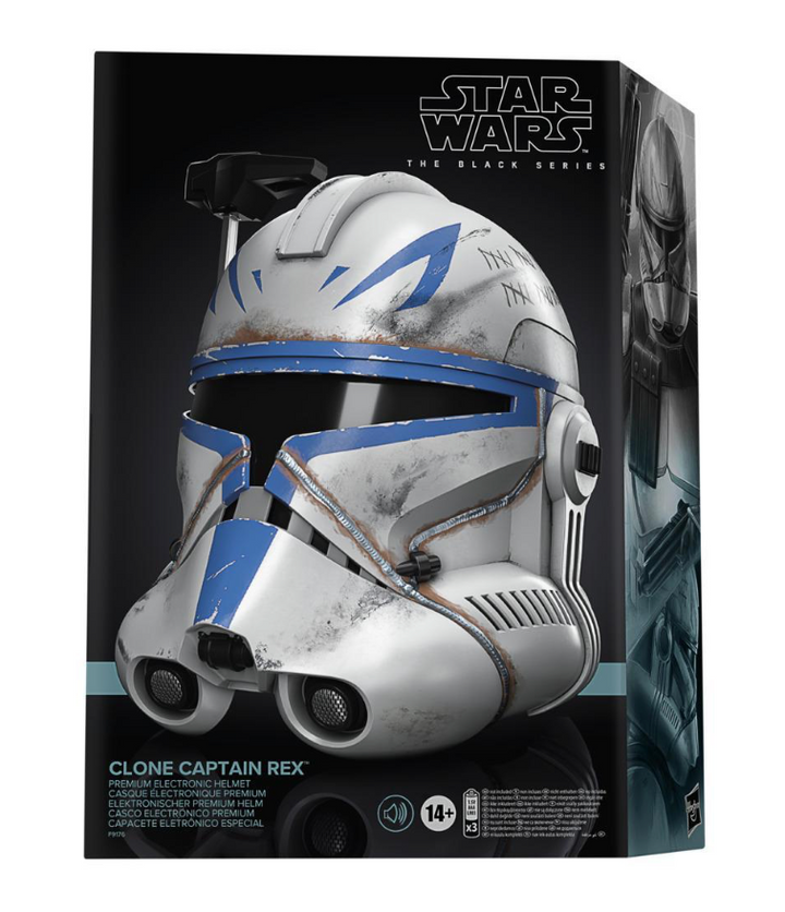 disney motorcycle helmets Disney Parks Star Wars The Black Series Clone Captain Rex Helmet New w – I  Love Characters