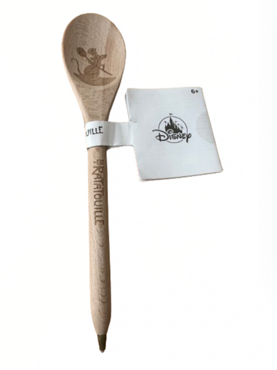 Disney Parks Ratatouille Chef Remy Wooden Spoon Shaped Pen New with Tag