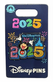 Disney Parks 2025 Mickey Mouse Fireworks Pin New With Tag