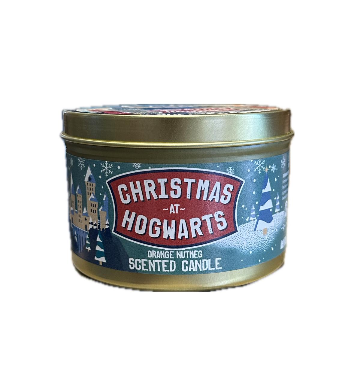 Universal Studios Harry Potter Christmas at Hogwarts Orange Scented Candle New