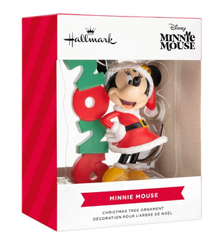 Hallmark Disney Minnie Mouse 2026 Christmas Ornament New with Box