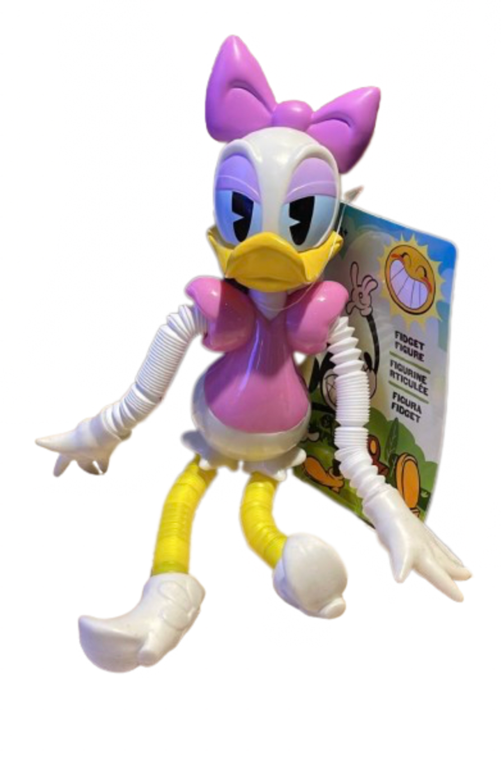 Disney Parks Daisy Duck Fidget Figure Toy New with Tag