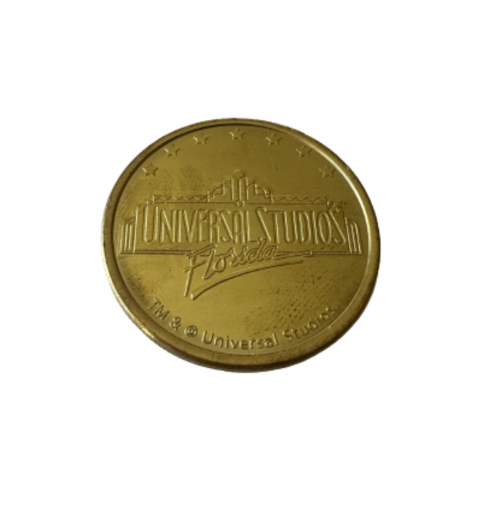 Universal Studios Florida Save the Clock Tower Souvenir Coin Medallion New
