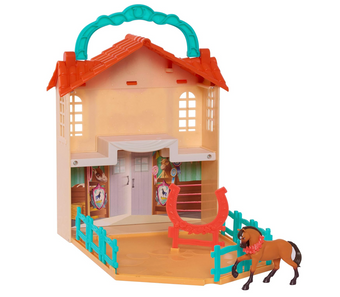 DreamWorks Spirit Riding Free Riding Academy Stow N' Go Play Set Case New w Tag