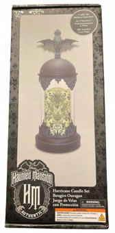 Disney Parks The Haunted Mansion Hurricane Candle Set New With Box