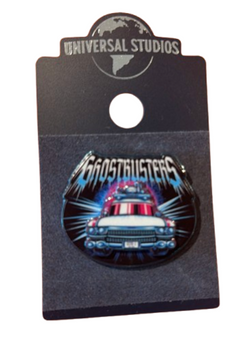 Universal Studios Ghostbusters ECTO-1 Collector's Lapel Pin New With Card