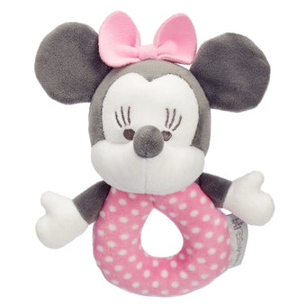 Disney Minnie Mouse Plush Rattle for Baby New with Tag