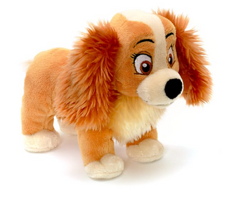 Disney Store Lady and the Tramp Mini Bean Bag Lady Plush New with Tag
