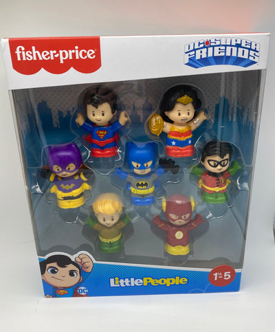 Fisher-Price Little People DC Super Friends Figure Set New with Box