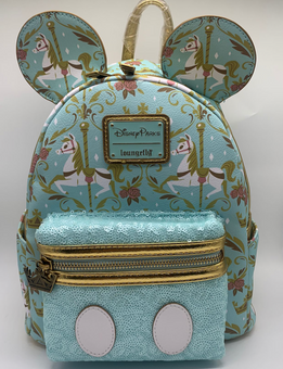 Disney Parks Mickey Mouse Main Attraction Loungefly Mini Backpack New with Tags