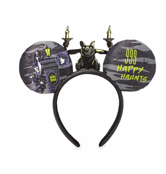 Disney Parks The Haunted Mansion 999 Happy Haunts Gargoyle Ear Headband New