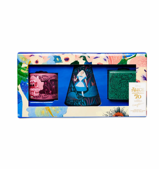 Disney Alice in Wonderland 70th by Mary Blair Vase Set of 3 New with Box