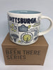 Starbucks Been There Pennsylvania Pittsburg Ceramic Coffee Mug New with Box