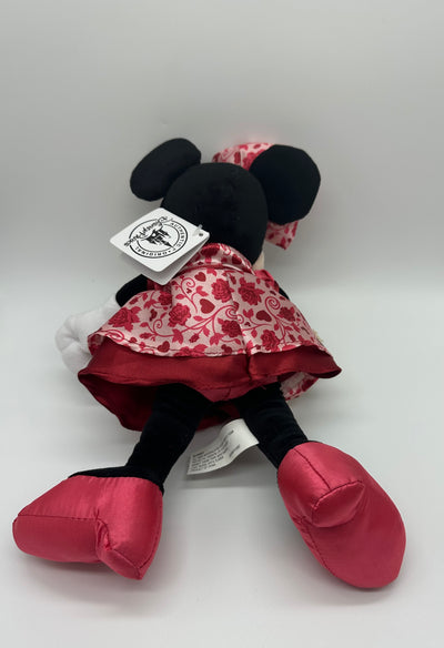 Disney Parks Rare Minnie Valentine with Duffy the Disney Bear Plush New with Tag