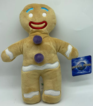 Universal Studios Shrek Gingerbread Plush Toy New With Tags