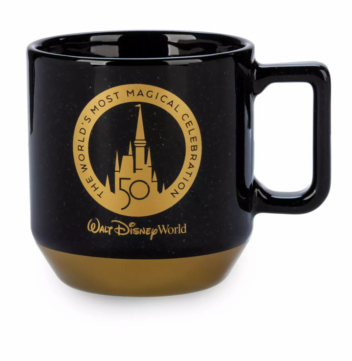 Disney WDW 50th Most Magical Celebration Logo Starbucks Coffee Mug New  I  Love Characters