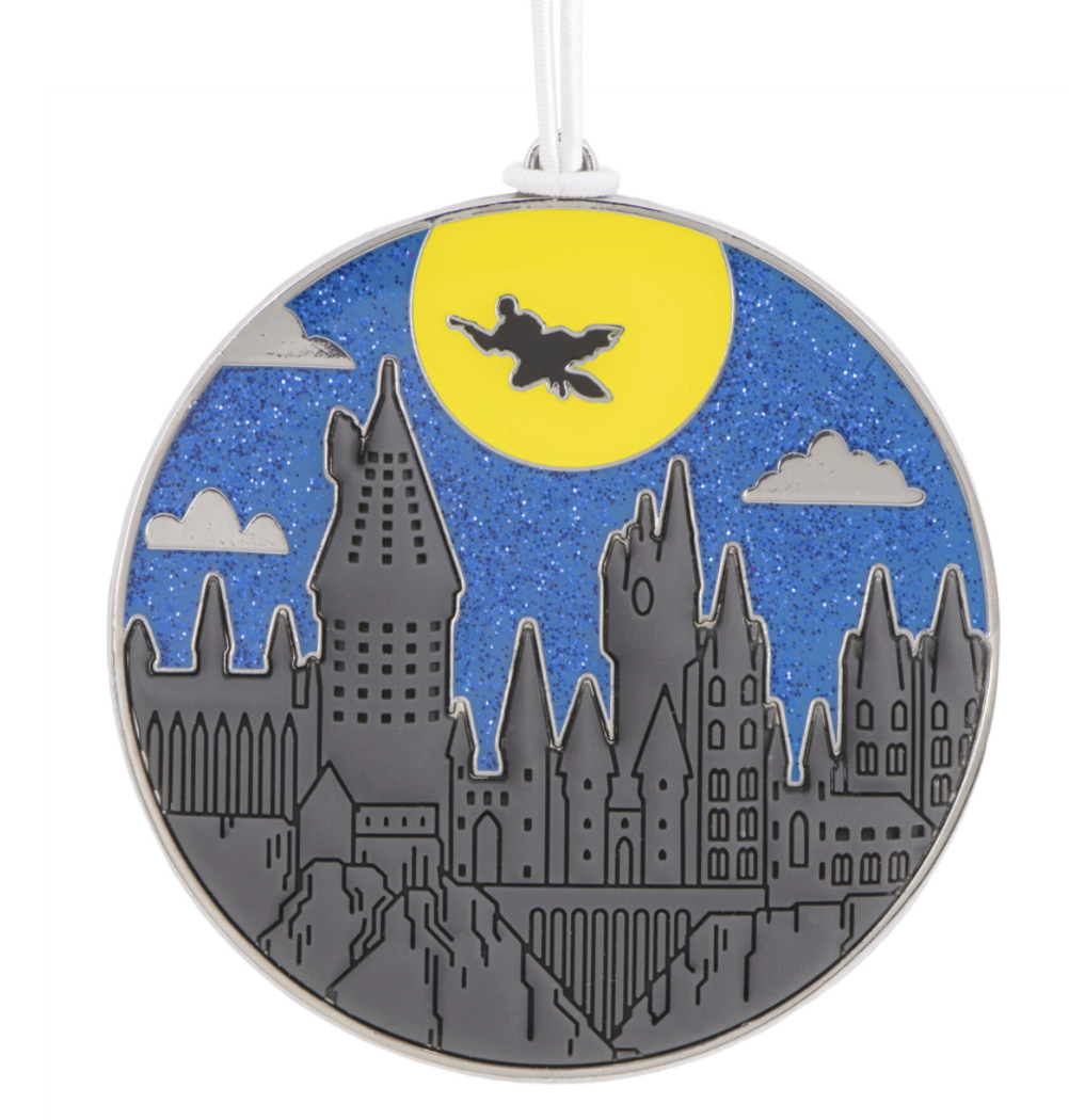 Hallmark Harry Potter Hogwarts Castle Metal Ornament New with Card