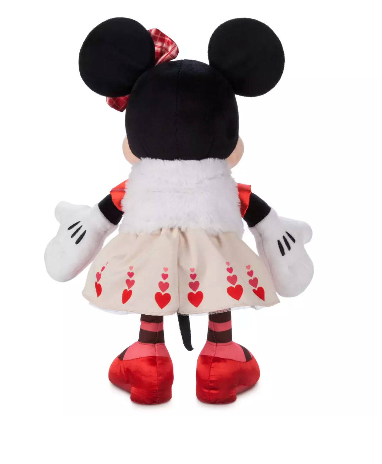 Disney Minnie with Hearts Valentine's Day 16inc Plush New with Tag