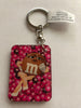 M&M's World Brown Characters Keychain New with Tag