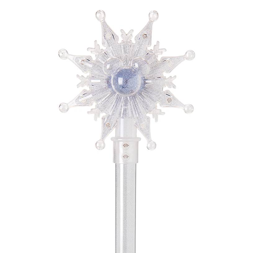 Disney Parks Mickey Mouse Snowflake Projection Wand New