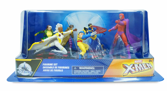 Disney X-Men Figure Play Set Cake Topper Wolverine Storm Rogue Magneto New