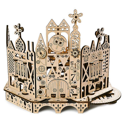 Disney Parks it's a small world Wooden Puzzle by UGears New with Box