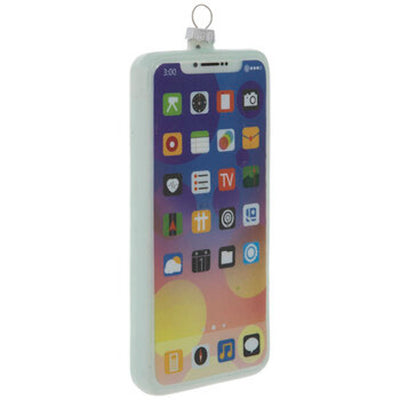 Robert Stanley Mint Cell Phone Glass Christmas Ornament New with Tag