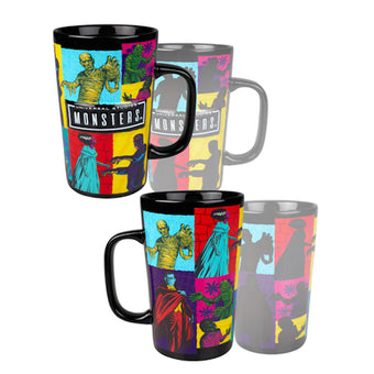 Universal Studios Monsters Heat Reactive Mug New