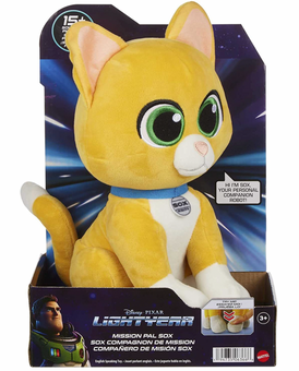 Disney Pixar Lightyear Mission Pal Sox Feature Plush Amazon Exclusive Toy New