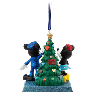 Disney Mickey & Minnie Holiday Ornament California Adventure New with Box