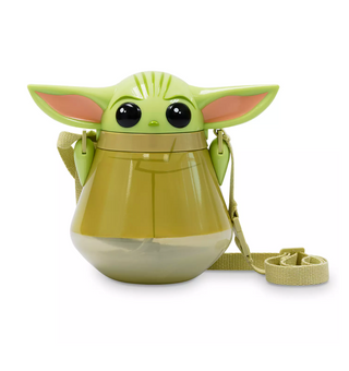 Disney Parks Star Wars The Mandalorian The Child Flip Top Canteen for Kids New