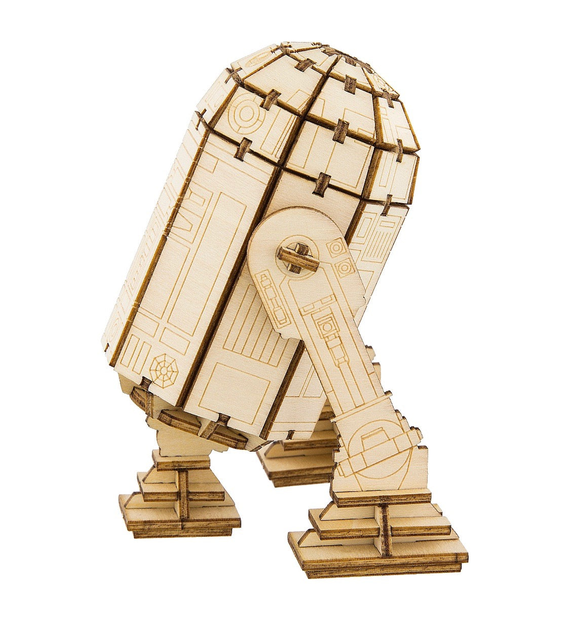 Disney Parks Star Wars R2-D2 Book and 3D Wood Model Kit 3D New