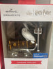 Hallmark Harry Potter Luggage Trolley Hedwig Exclusive Christmas Ornament New