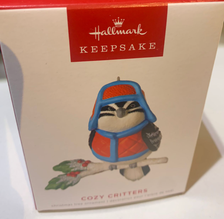 Hallmark 2022 Cozy Critters Christmas Ornament New With Box