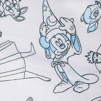 Disney Parks Ink & Paint Throw Walt Disney World New with Tags