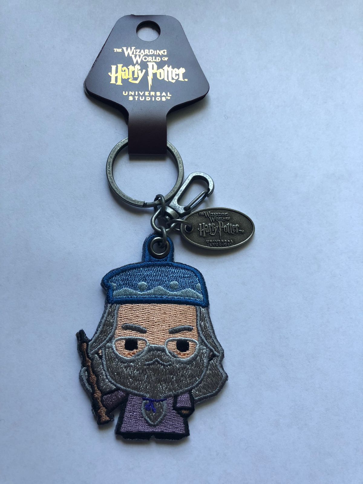 Universal Studios Wizarding World of Harry Potter Albus Patch Keychain New Tags