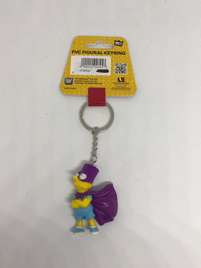 Universal Studios The Simpsons Bart PVC Figural Keychain New with Tag