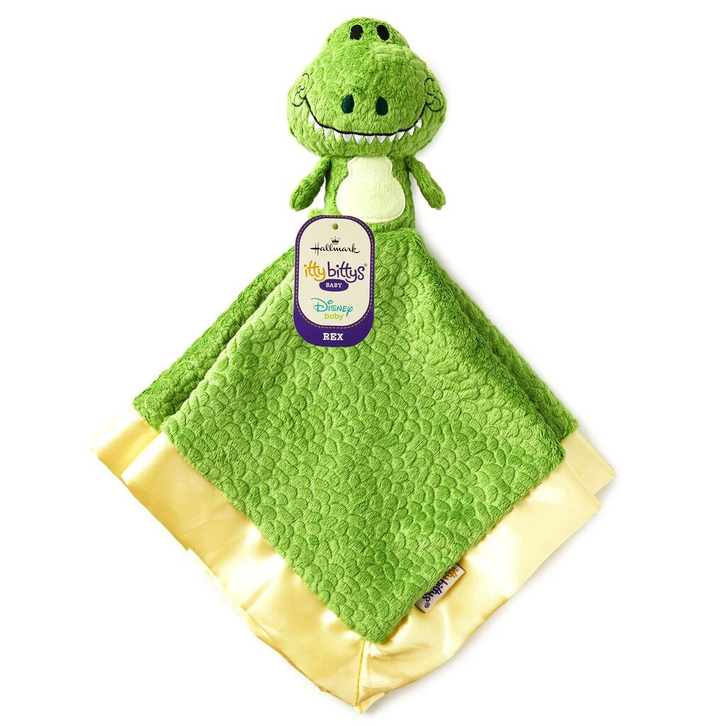 Itty Bittys Disney Pixar Toy Story Rex Baby Lovey Blanket New with Tags