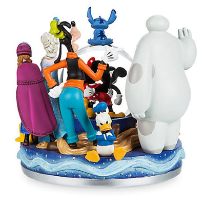 Disney Store 30th Anniversary Mickey & Friends Snow Globe Limited New with Box