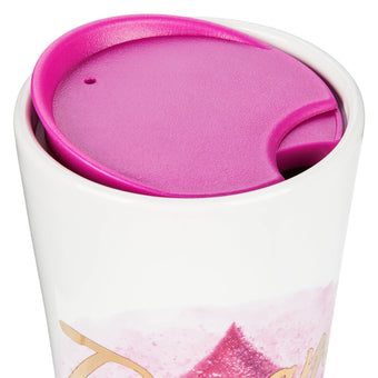 Disney Parks Dream Big Ceramic Travel Tumbler New