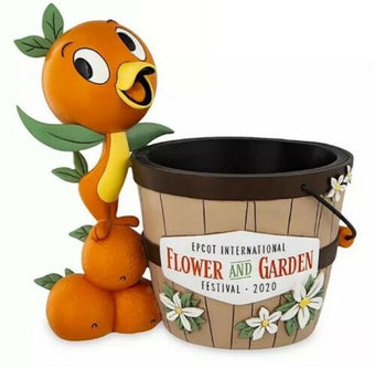 Disney Epcot Flower and Garden Festival 2020 Orange Bird Plant Pot New with Box