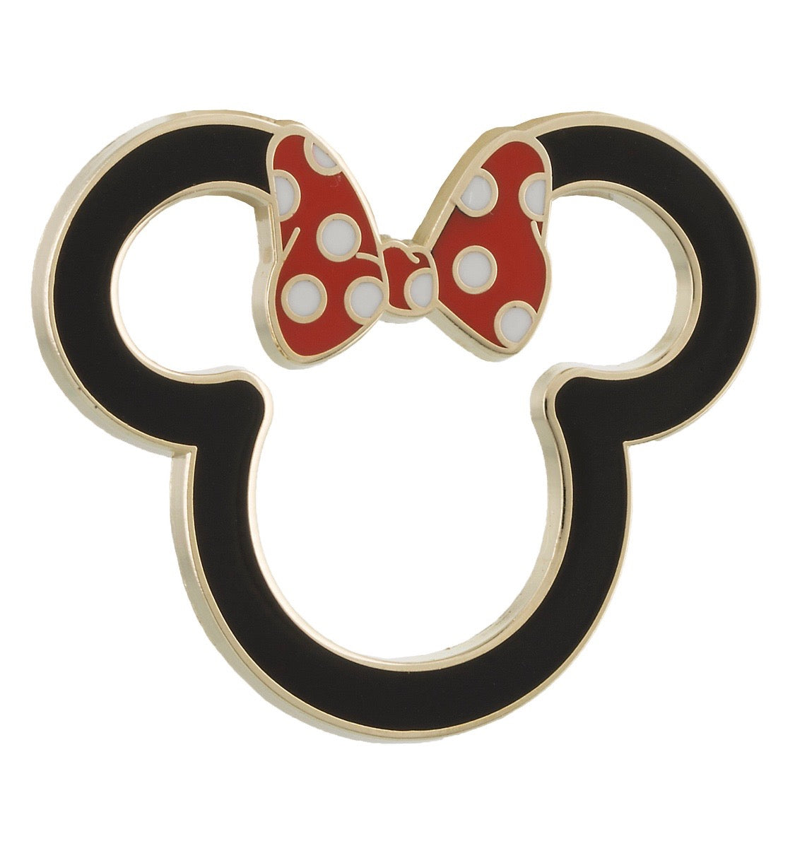 Disney Parks Minnie Mouse Icon Pin New with Card