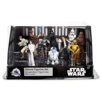 Disney Store Star Wars A New Hope Deluxe Figurine Set Figure Playset Play Set